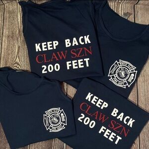 Custom Fire Dept Drinking Shirt